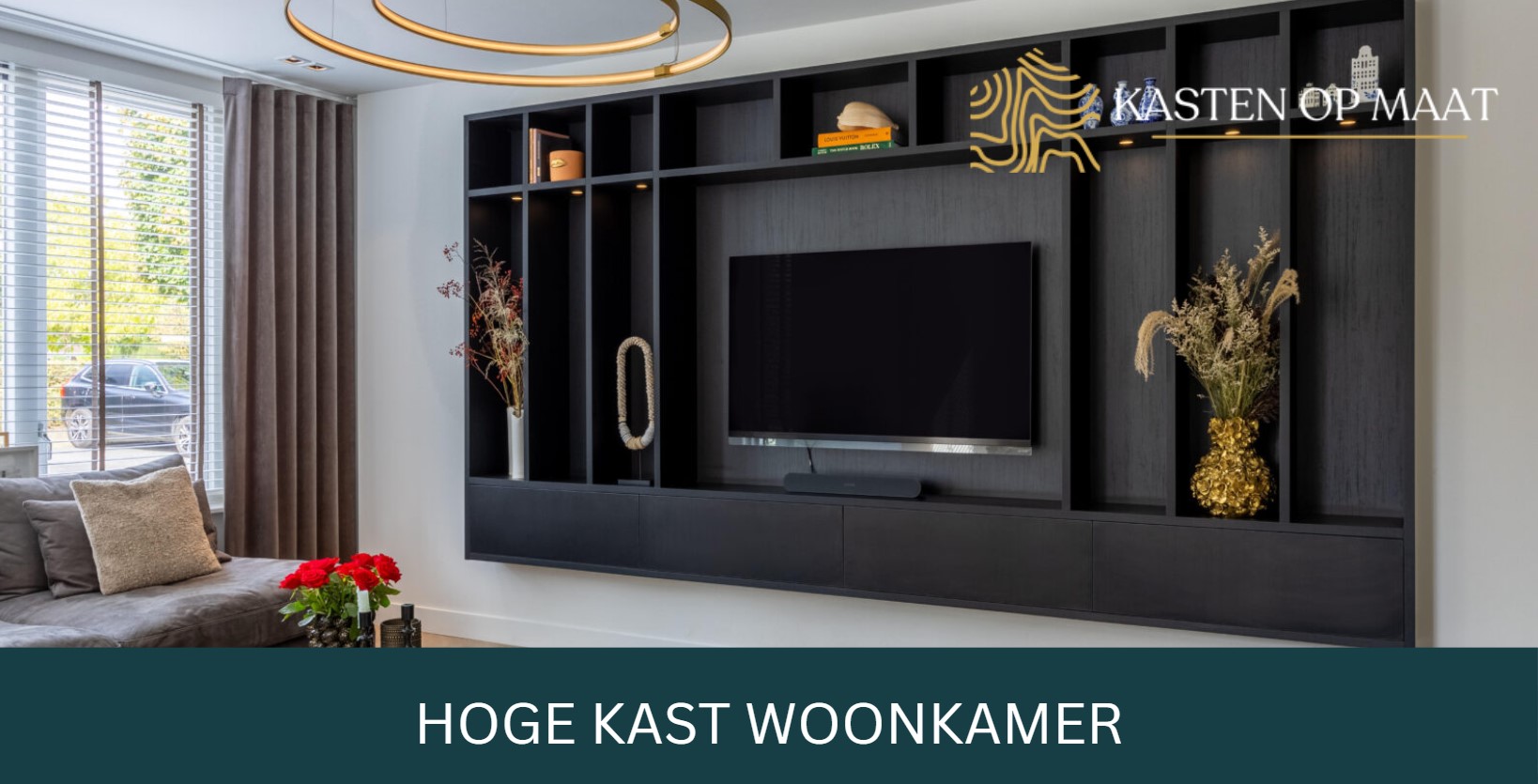 hoge kast woonkamer